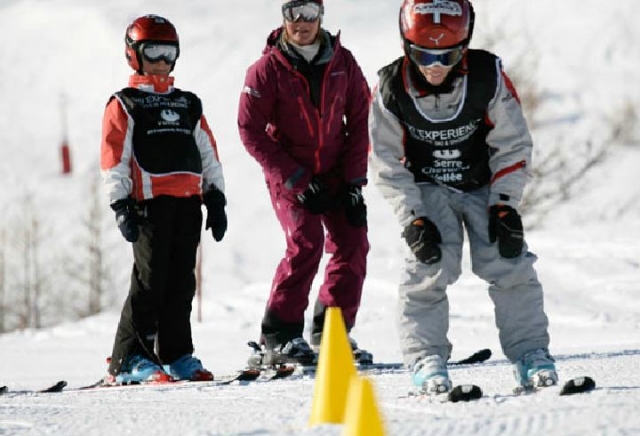 Aulas de esqui para jovens 
